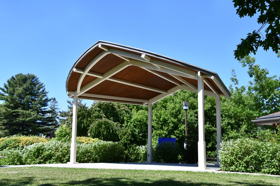 Tapered Rectangular Gable Bandshell in Ottowa, ON