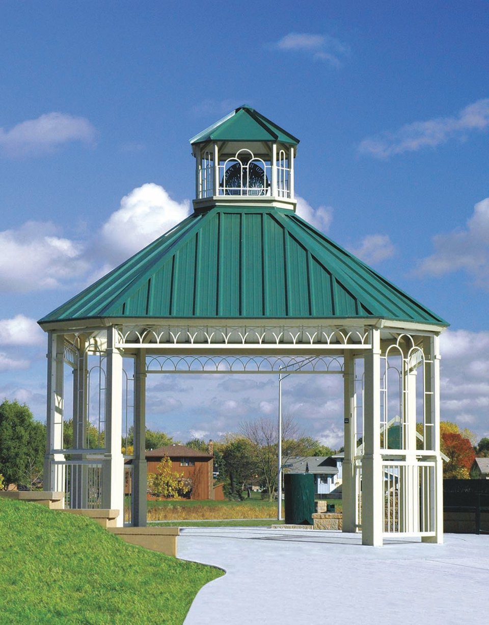 Courtyard Series 2 Tier Gazebo in Orland Park, IL
