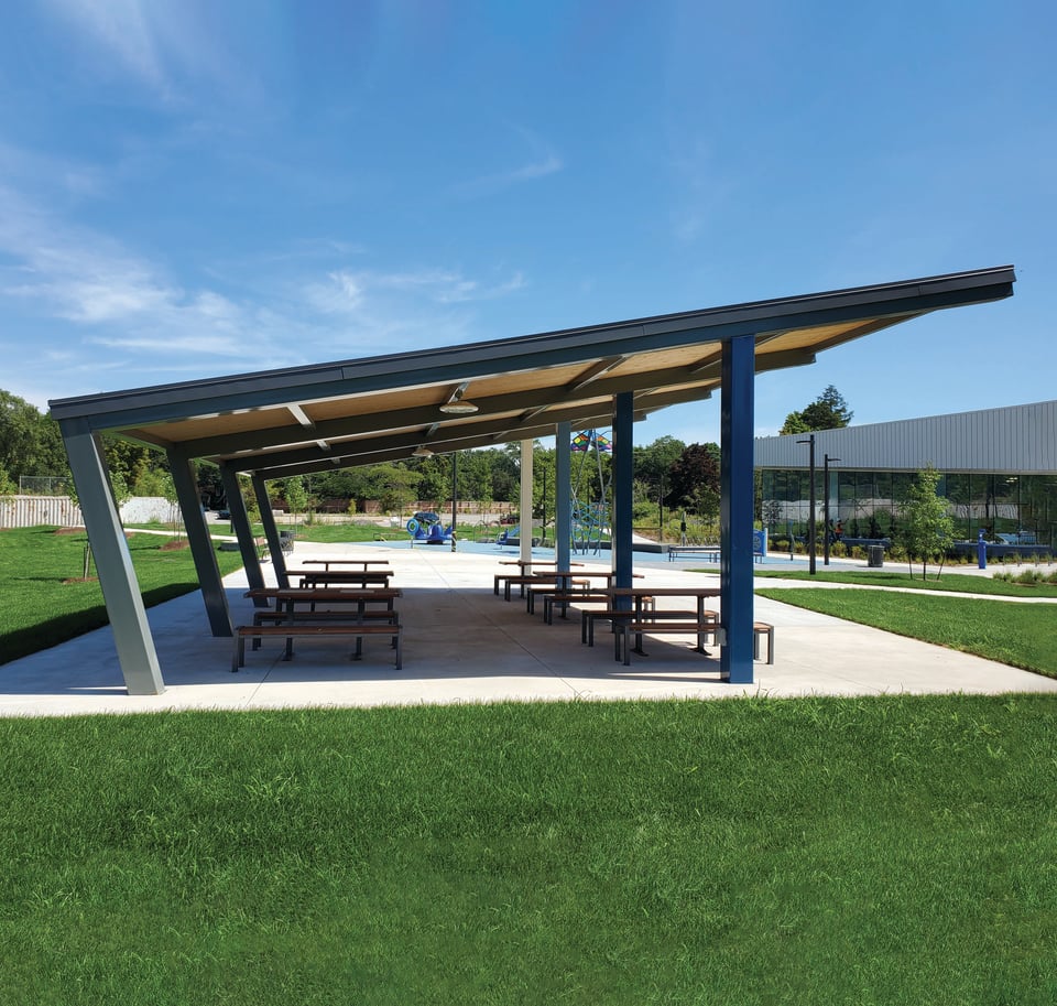 Monoslope Shelter in Oakville, ON